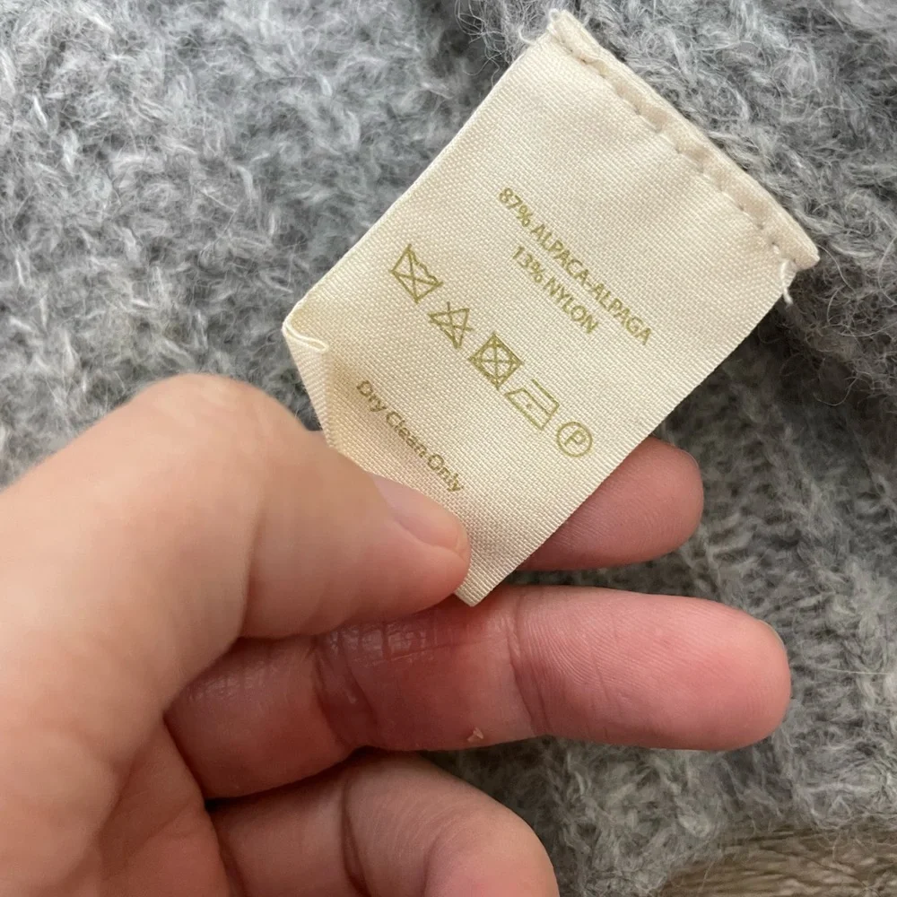 Free people phantom cardigan alpaca wool - Picture 4 of 6